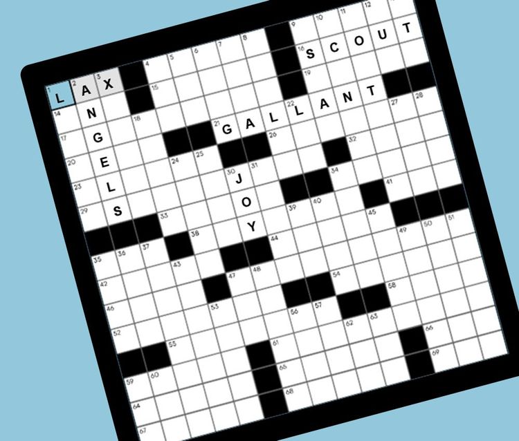 Solve the LA Times Daily Crossword on Puzzle Society
