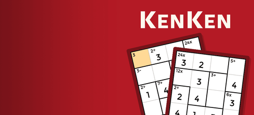 Play KenKen 4x4 and 6x6: Fast and fun number games