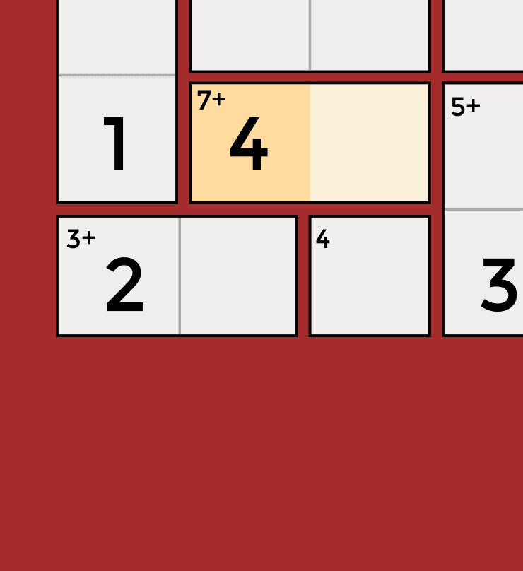 Play KenKen 4x4 and 6x6: Fast and fun number games