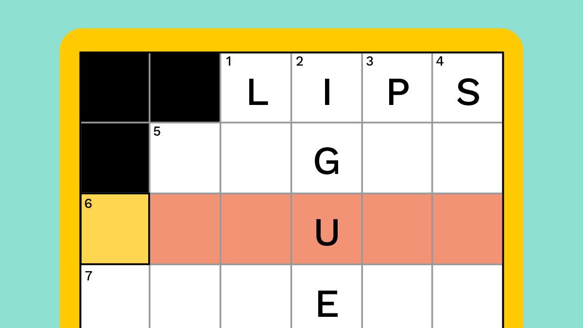 This Crossword Theme in The Modern Will Blow Your Mind